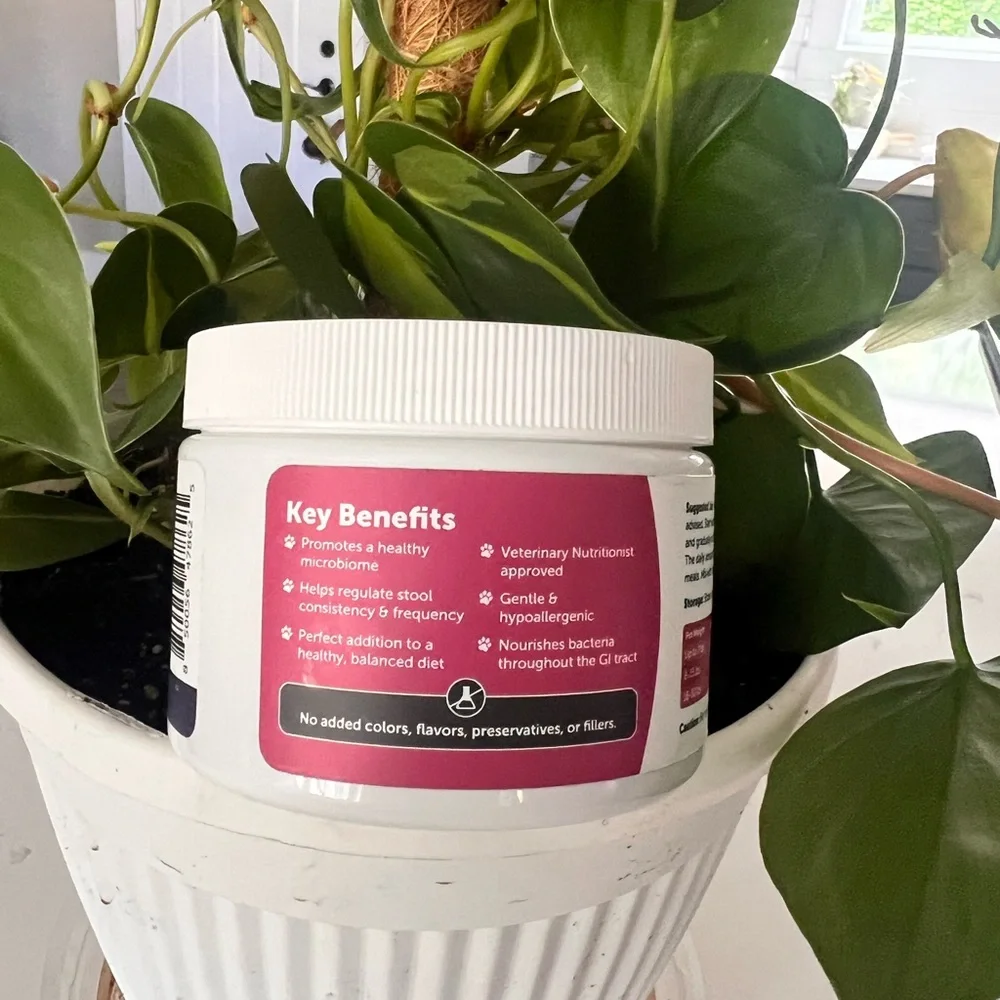 Complete Fiber Blend for Dogs - White